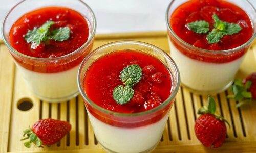 Panacotta Ekonomis - Kue dari Gelatin