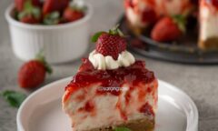 Resep Strawberry Cheesecake Dari sarongsarie