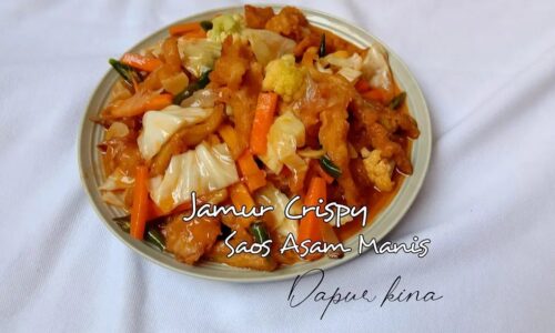Jamur Crispy Saos Asam Manis