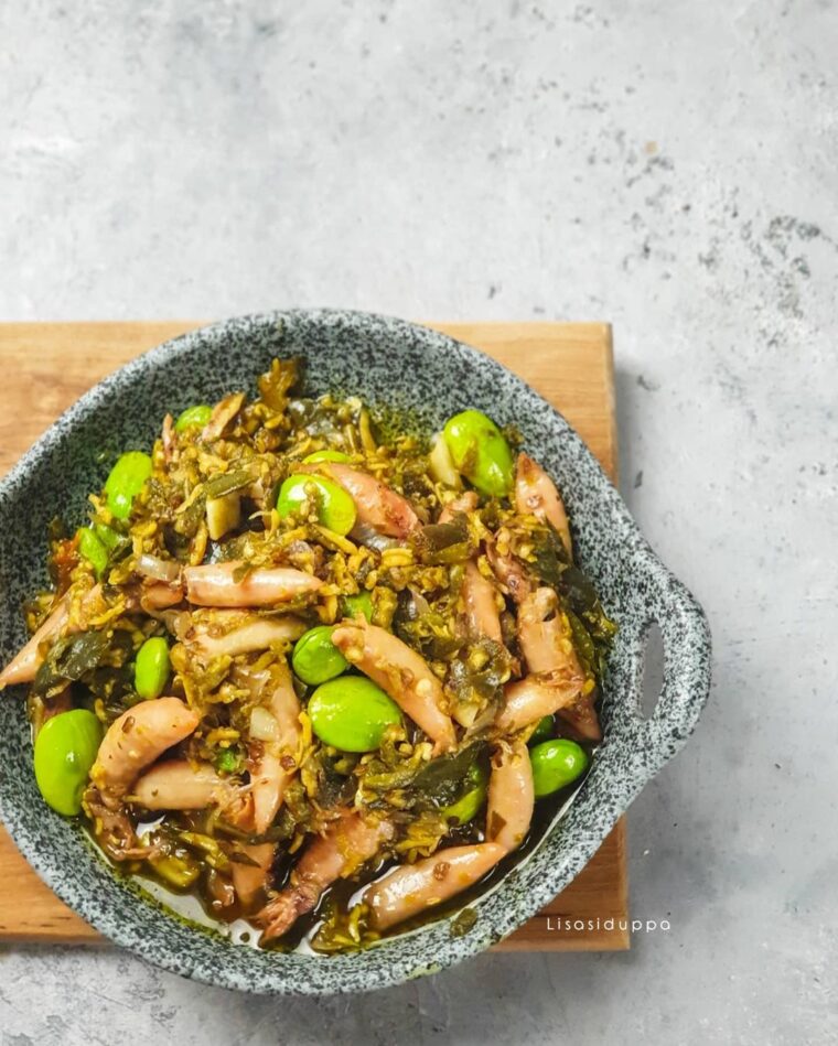 Resep Baby Cumi Asin Sambal Ijo Dari lisasiduppa_