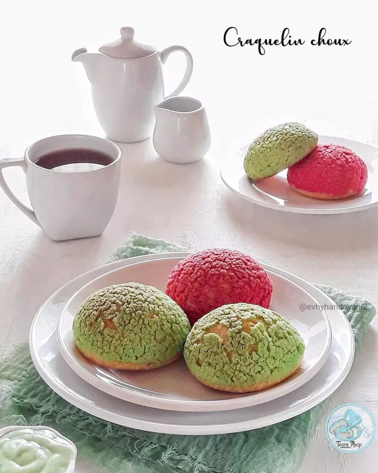 Resep Choux Au Craquelin / Kue Sus Crunchy Dari evhyhandayani2