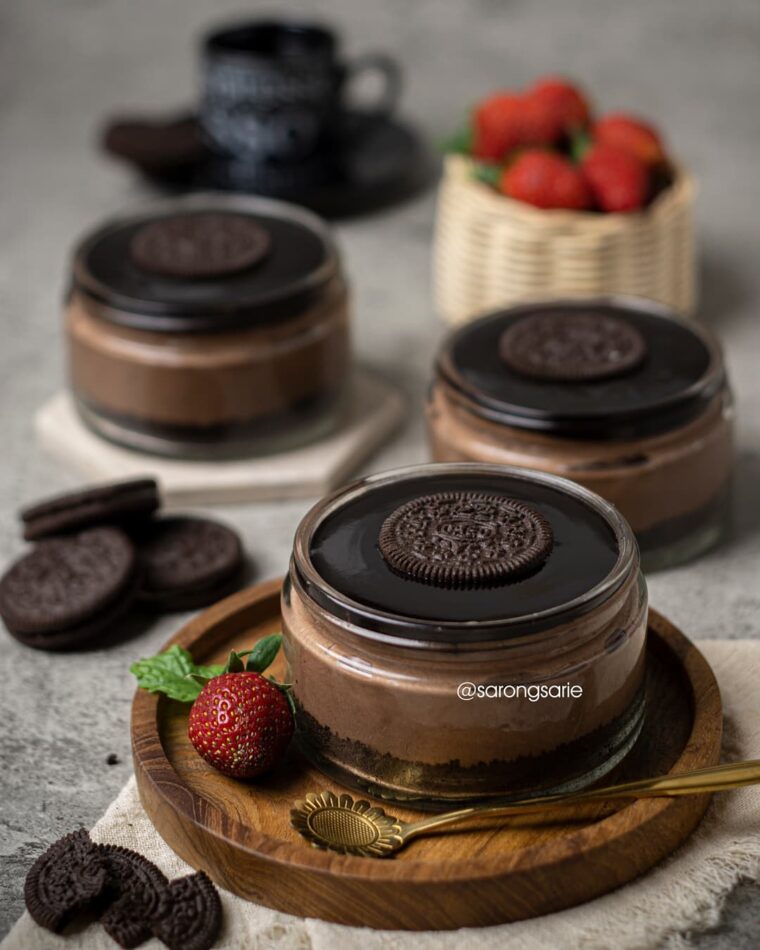 Resep Chocolate Dessert In Jar Dari sarongsarie