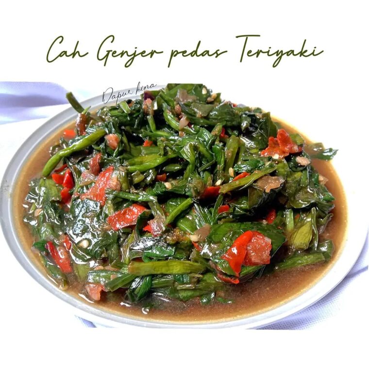Resep Cah Genjer Pedas Teriyaki Dari kina.nrl