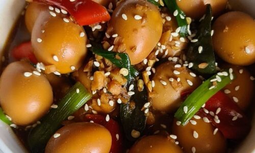 Maechurial Jangjorim (Telur Kecap Korea)