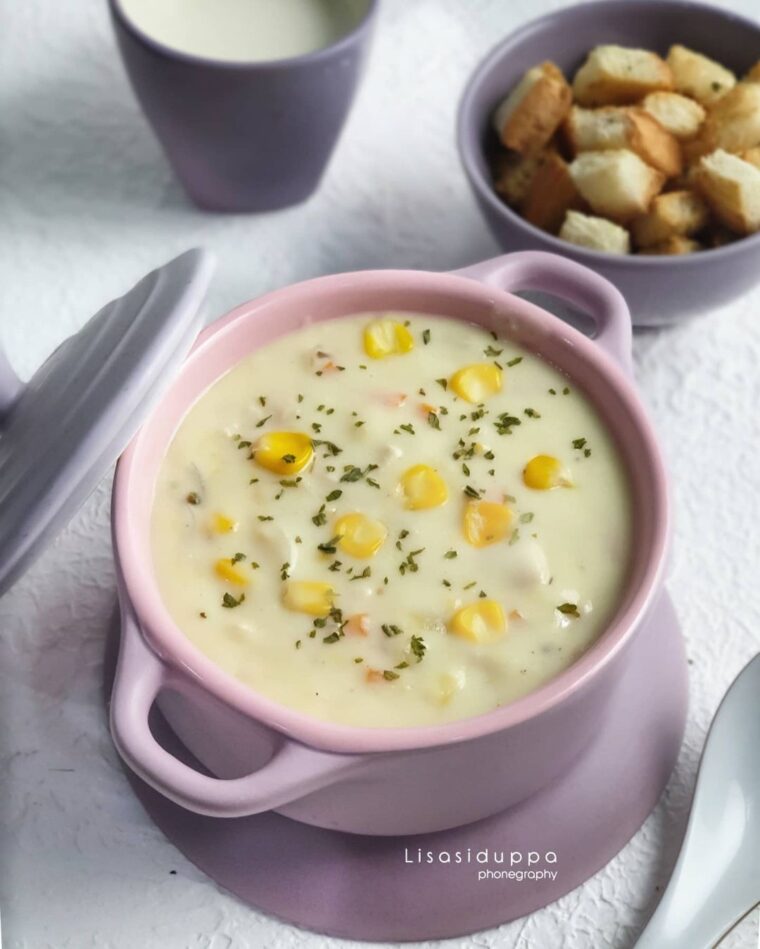 Resep Creamy Corn Soup Dari lisasiduppa_