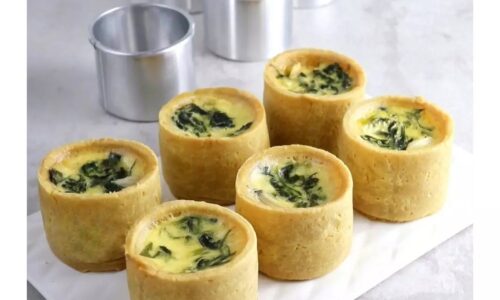 Chicken Spinach Quiche