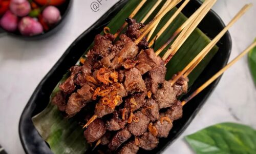 Sate Kambing - Masakan dari Daun Pepaya