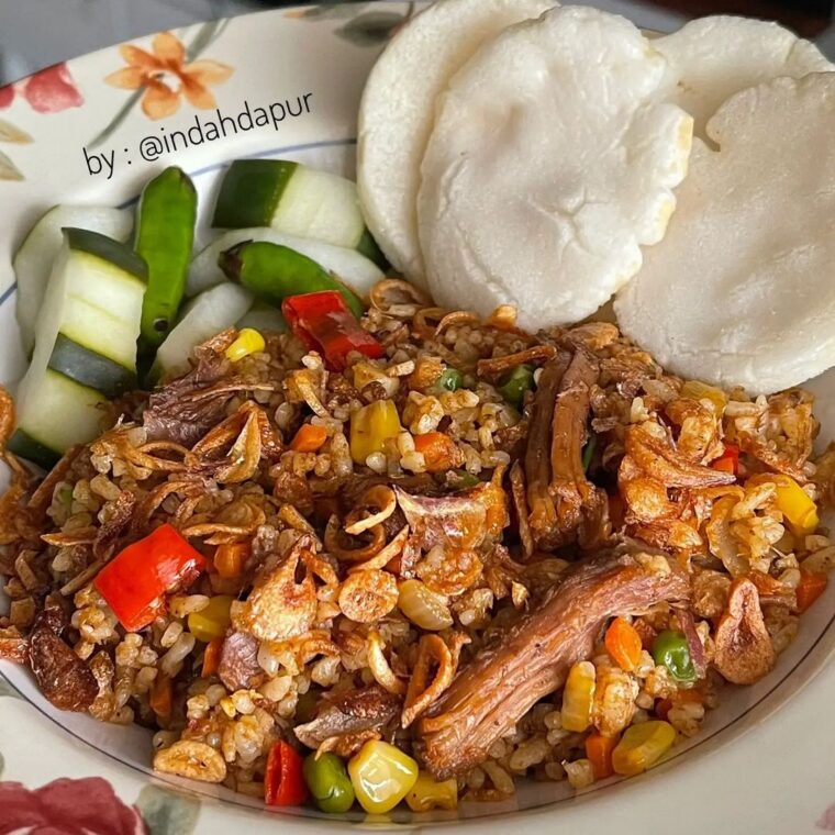 Resep Nasi Goreng Rendang Dari indahdapur