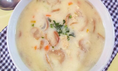 Cream Soup Ayam Jamur