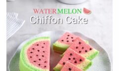 Resep Watermelon Chiffon Cake Dari dhora_kusumadewi