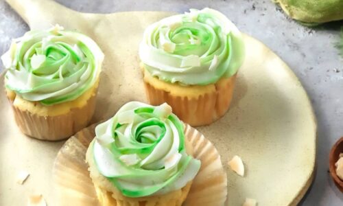 Coconut Cupcake With Coconut Buttercream