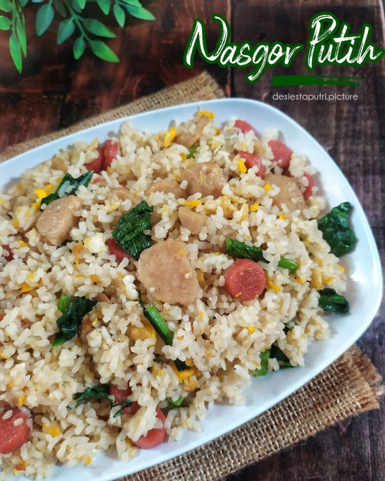 Resep Nasi Goreng Putih Dari desiestapp