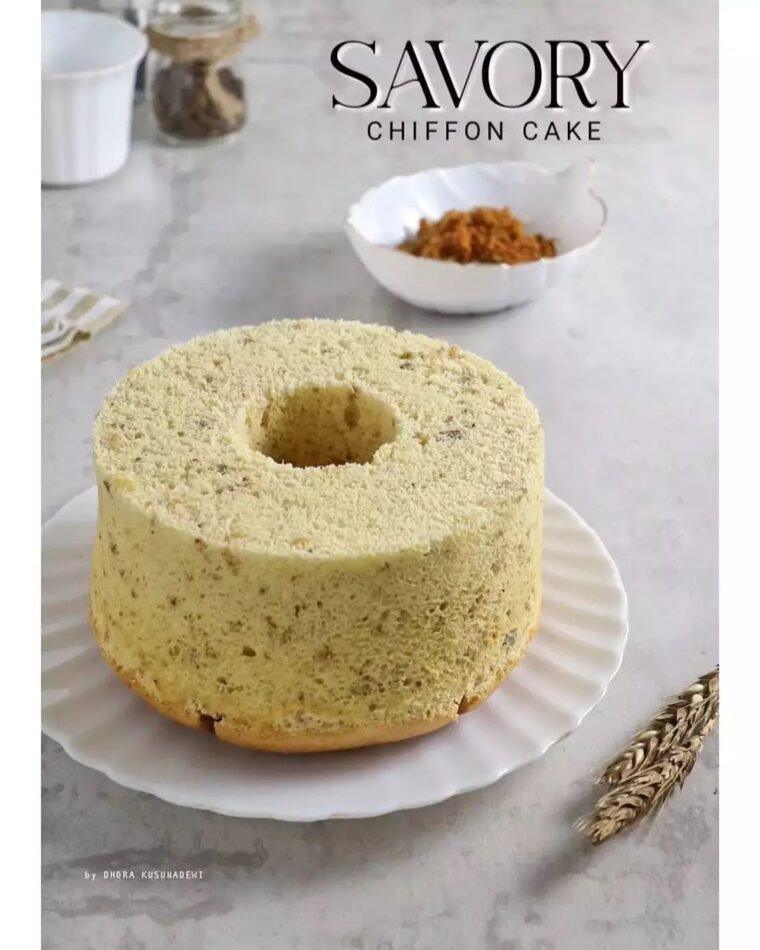 Resep Savory Chiffon Cake Dari dhora_kusumadewi