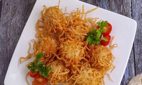 Bola Bola Rambutan - Camilan dari Udang