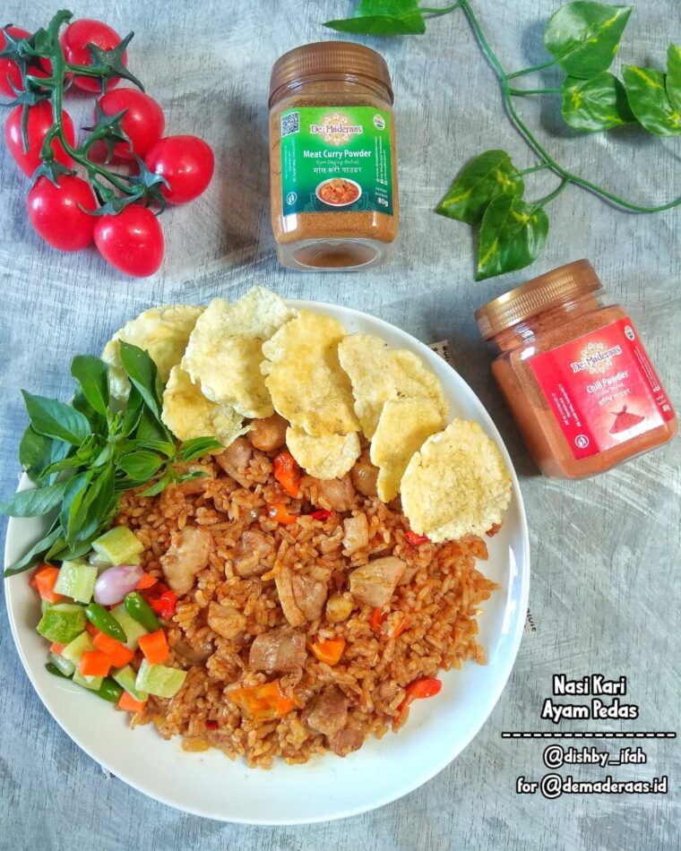 Resep Nasi Kari Ayam Pedas Dari dishby_ifah