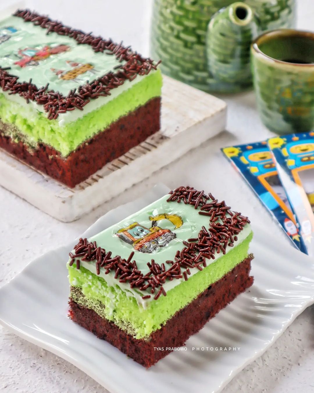 Resep Brownies Kukus Pandan Coklat dari tyasprabowo