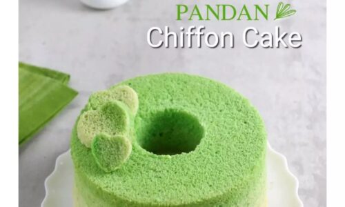 Pandan Chiffon Cake