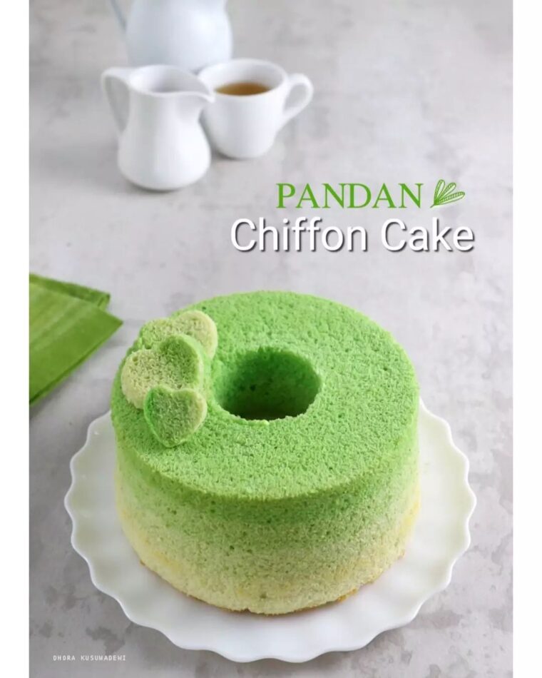 Resep Pandan Chiffon Cake Dari dhora_kusumadewi