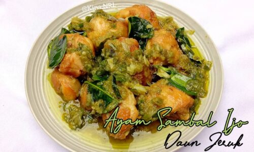 Ayam Sambal Ijo Daun Jeruk