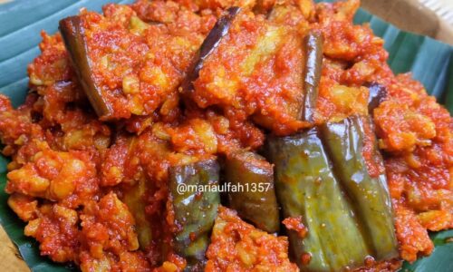 Balado Terong Tempe