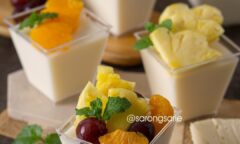 Resep Fruity Cheese Pudding Dari sarongsarie