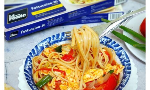 Fettuccine Masak Telor Tomat