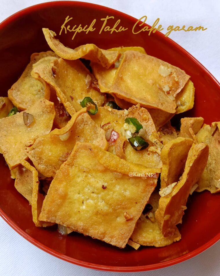 Resep Kripik Tahu Cabe Garam Dari kina.nrl