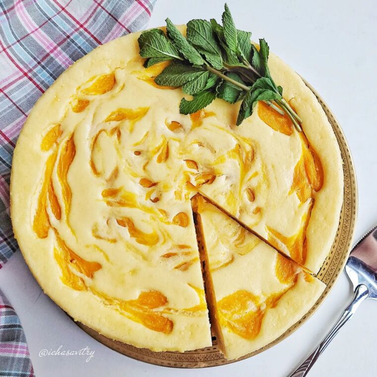 Resep Baked Mango Cheesecake Dari ichasavitry