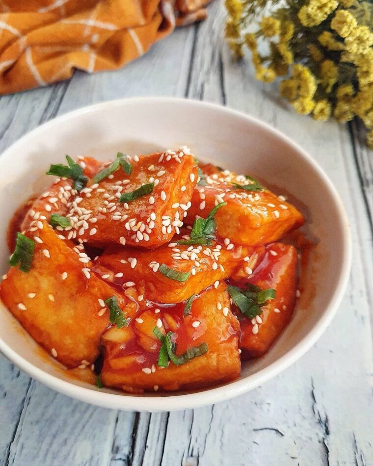 Resep Tahu Goreng Saus Manis Pedas Dari yscooking