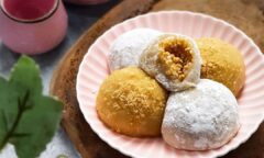 Resep Milk Mochi Isi Kacang Tanah Wijen Dari lisasiduppa_