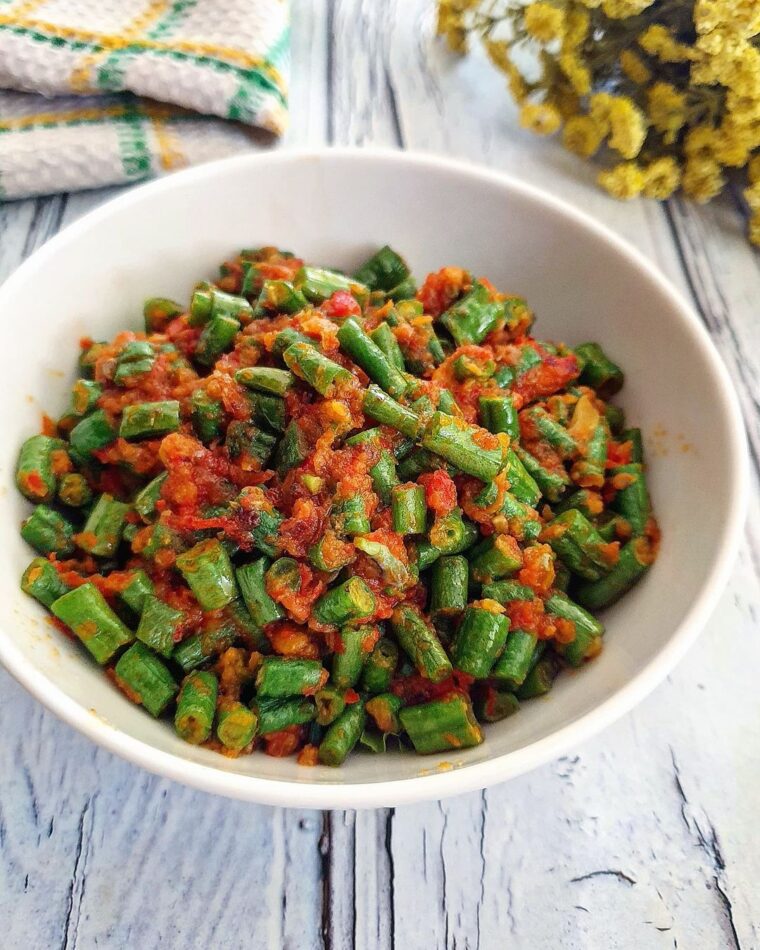 Resep Oseng Kacang Panjang Pedas Dari yscooking