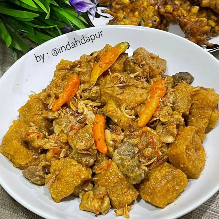 Resep Sambel Goreng Krecek Dari indahdapur