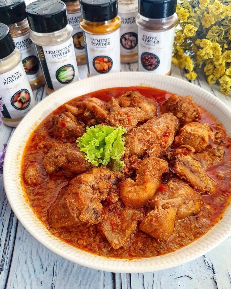 Resep Rendang Ayam Dari yscooking