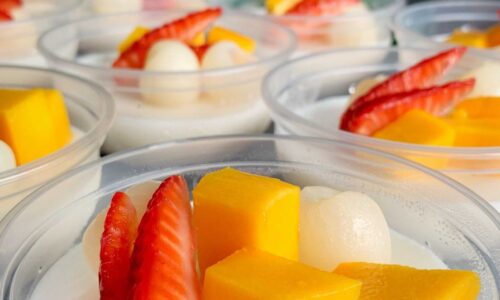 Puding Susu Buah - Kue dari Kelengkeng