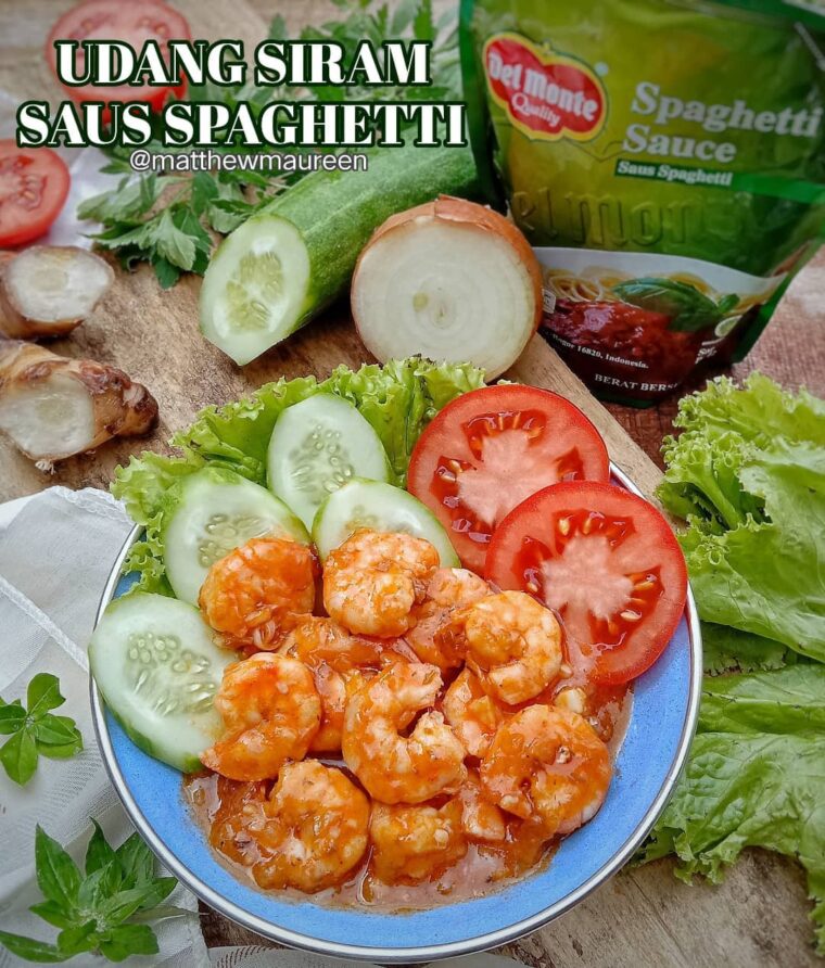 Resep Udang Siram Saos Spaghetti Dari matthewmaureen