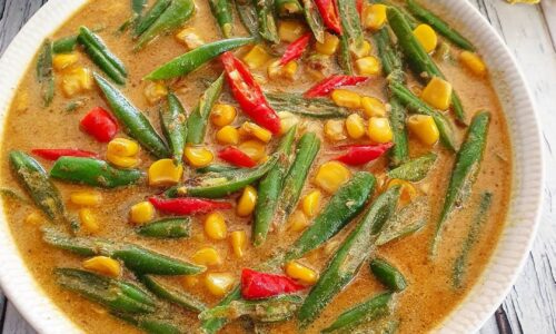 Buncis Jagung Masak Santan