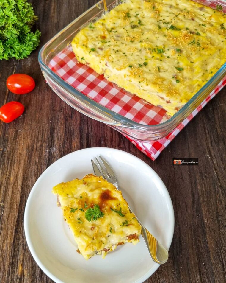 Resep Makaroni Schotel Panggang Dari qiutin.kitchen