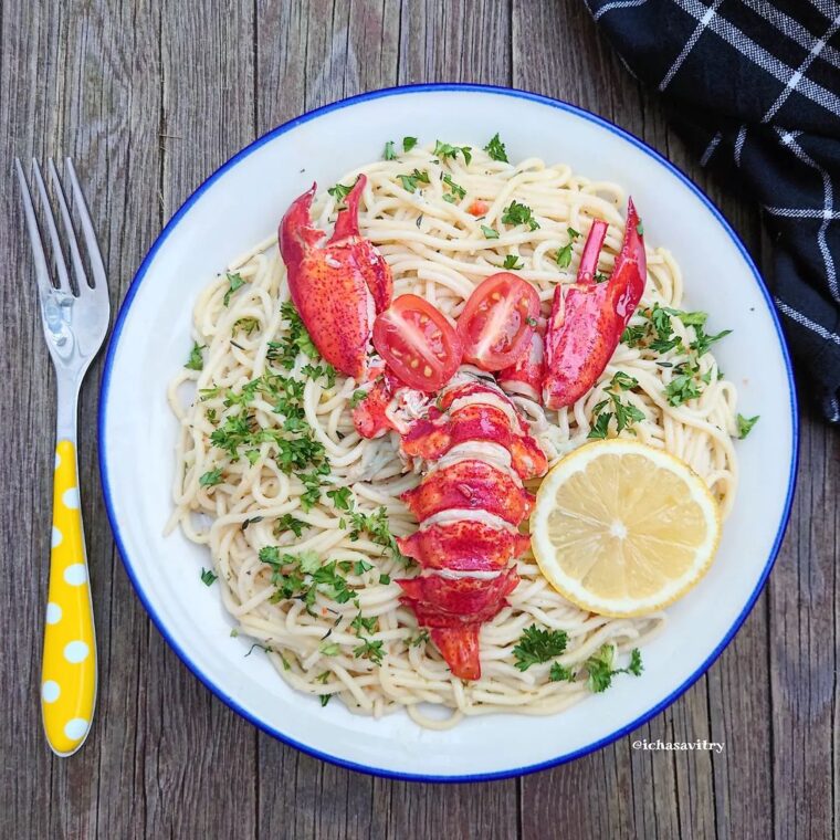 Resep Lobster Lemony Spaghetti Dari ichasavitry