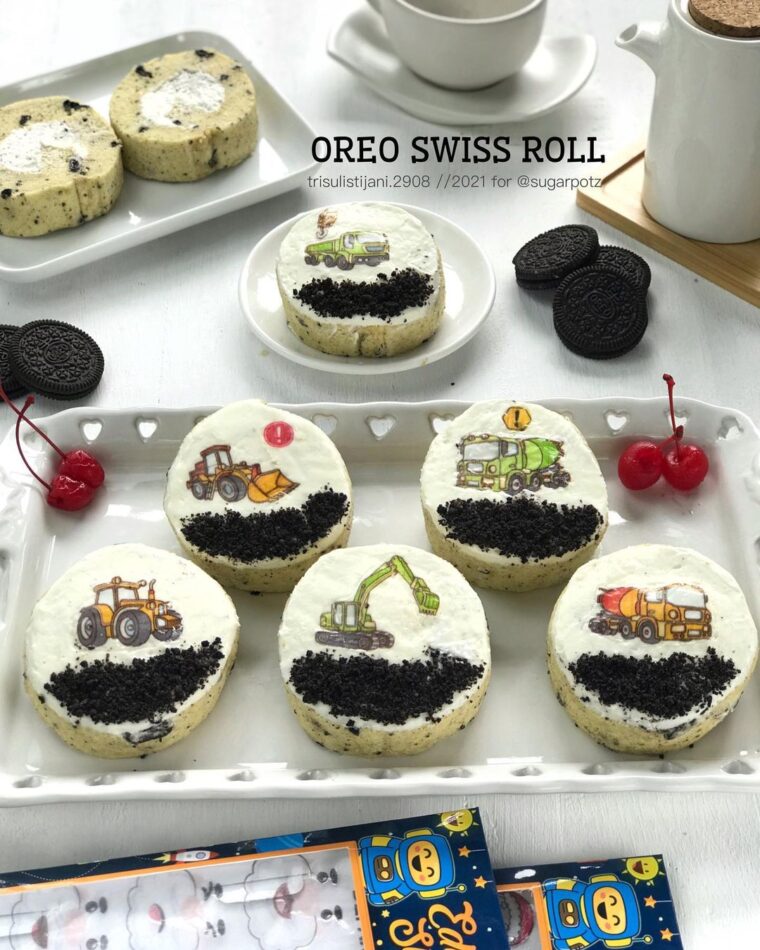 Resep Oreo Swiss Roll Dari trisulistijani.2908
