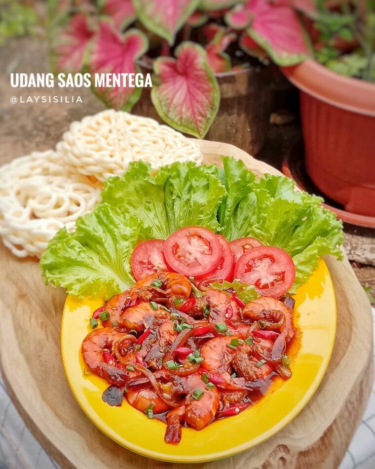 Resep Udang Saos Mentega Dari laysisilia