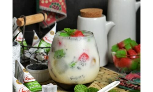 Es Selendang Mayang - Minuman dari Gula Aren