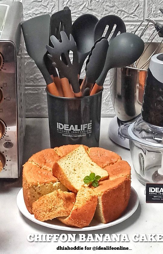 Resep Banana Chiffon Cake Dari dhiahoddie