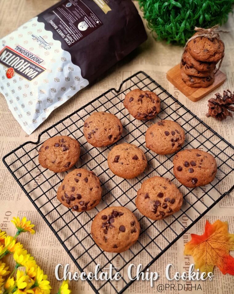 Resep Chocolate Chip Cookies Dari pr.ditha