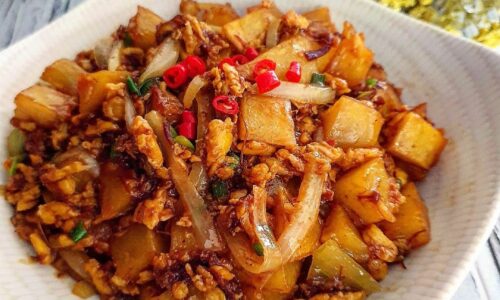 Kentang Masak Kornet