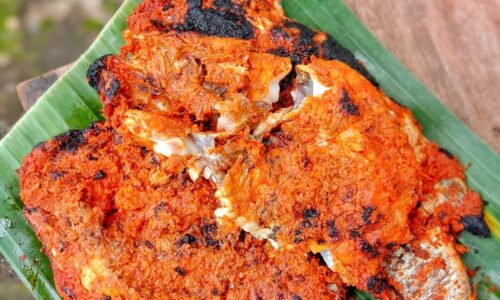 Ikan Bakar Bumbu Padang - Masakan dari Ikan Nila dan Santan
