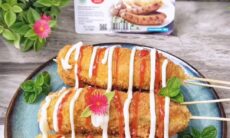 Resep Corndog Dari aiai_tjhang.kitchen