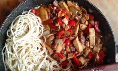 Resep Spaghetti Tumis Pedas Dari mabela_cooking_club