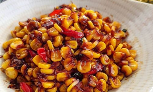 Oseng Jagung Manis Pedas