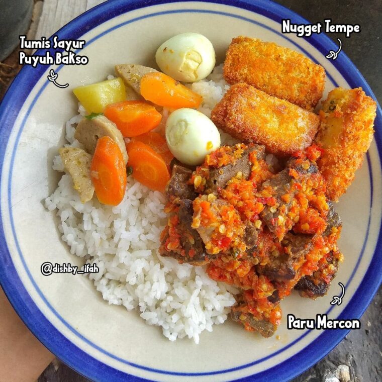 Resep Paru Mercon Dari dishby_ifah