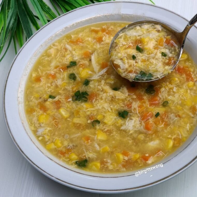 Resep Sup Jagung Wortel Dari birgittawang_